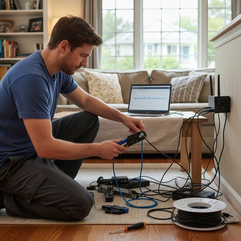 Local Home Network Setup pros at work